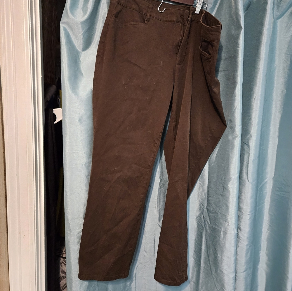 Brown St John's Bay trousers